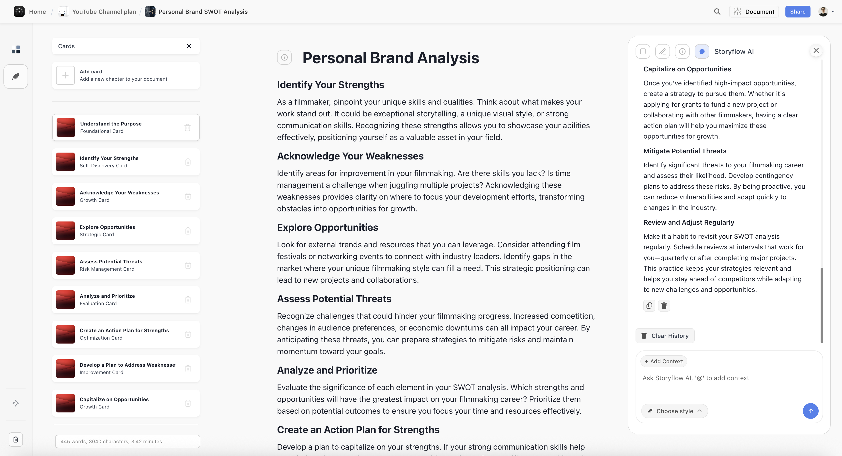 Personal Brand Analysis Tactic for marketing strategy